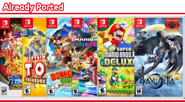 wii switch games 2019